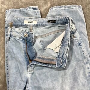 Mavi Kathleen Jeans Womens 30 Light Wash Slim Boyfriend Mid Rise Denim